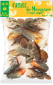 Crabe de Madagascar en morceaux Taille G sachet 1kg