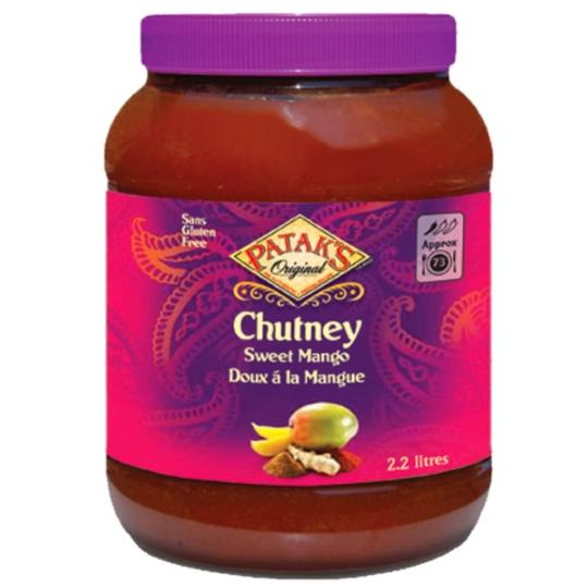 Chutney de mangue sucrée PATAKS 2,3Kg