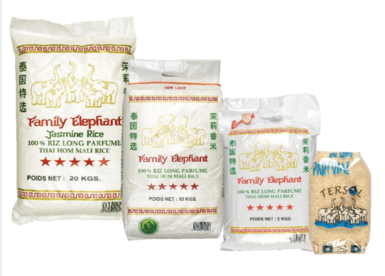 Riz long parfumé Family Elephant Thailande 20kg