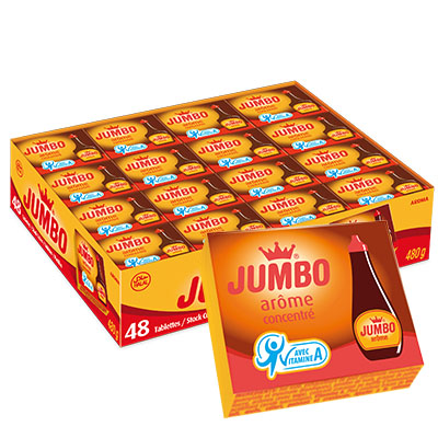 Bouillon JUMBO arome concentré tablette de 48 cubes