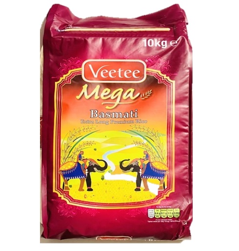 Riz basmati entier VEETEE 10kg